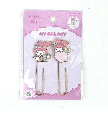 サンリオ メタルクリップセット マイメロディ 文具 学校 オフィス