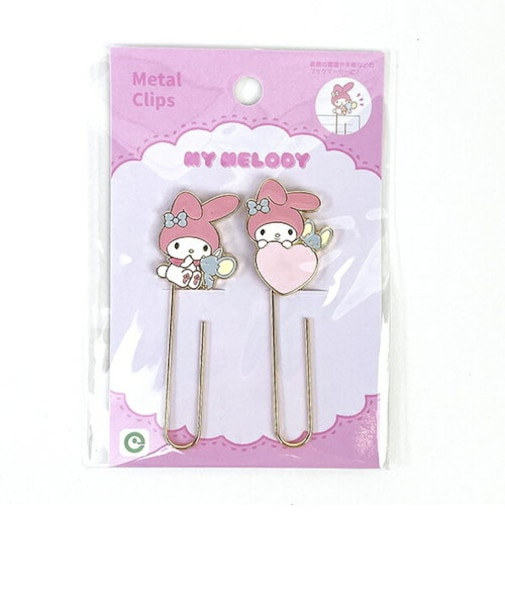 サンリオ メタルクリップセット マイメロディ 文具 学校 オフィス