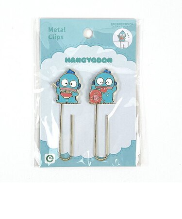 サンリオ メタルクリップセット ハンギョドン 文具 学校 オフィス