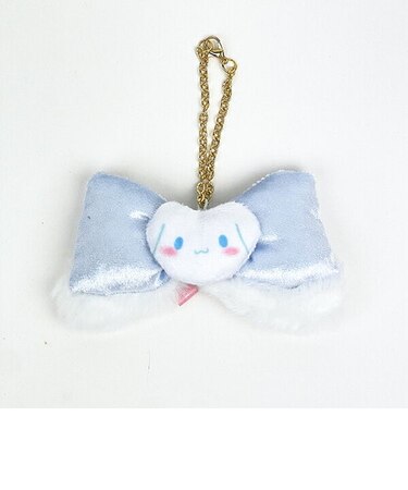サンリオ ふわみみリボン バッグチャーム シナモロール シナモン キーホルダー アクセサリー マスコット