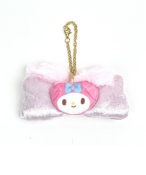 サンリオ ふわみみリボン バッグチャーム マイメロディ キーホルダー アクセサリー マスコット