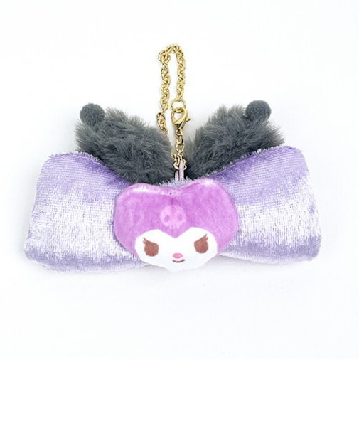 サンリオ ふわみみリボン バッグチャーム クロミ キーホルダー アクセサリー マスコット