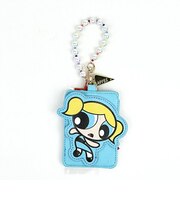 パワーパフガールズ ダイカットアップリパスケース サックス 定期入れ ICカードケース スクール オフィス 学校