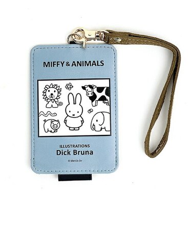 ミッフィー MIFFY & ANIMALS ICカードケース(ブルー) パスケース