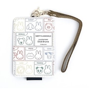 ミッフィー MIFFY & ANIMALS ICカードケース(総柄) パスケース