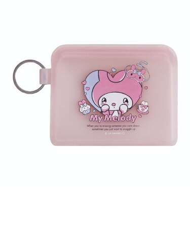 サンリオ マイメロディ 甘えんぼナミダ FLAPPO シリコンポーチ パスケース