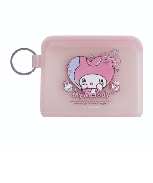 サンリオ マイメロディ 甘えんぼナミダ FLAPPO シリコンポーチ パスケース