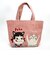 ペコちゃん ペコとターチャン ミニトートバッグ (ピンク)