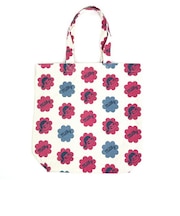 ペコちゃん ミルキー ファスナー付A4トートバッグ (ナチュラル)