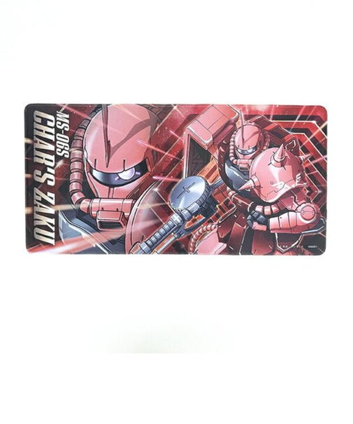 機動戦士ガンダム デスクマット(シャア専用ザク) ステーショナリー12 キッズ