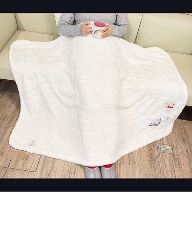 スヌーピー ハーフケット (アイボリー) ブランケット 西川 SNOOPY