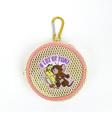 トムとジェリー メッシュミニポーチ(イエロー) トムジェリ