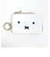 ミッフィー miffy リール付きスマートキーポーチ ホワイト キーケース 定期入れ 通勤通学