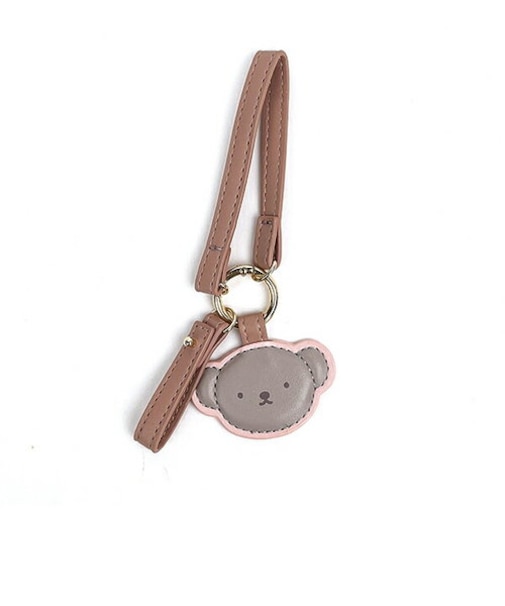 ミッフィー miffy PUスマートキーホルダー ボリスフェイス ピンク
