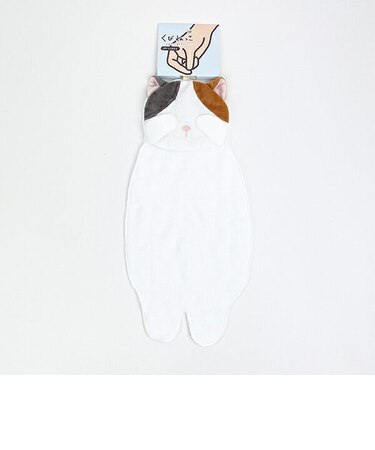 くびねっこ ミケネコ ポケットタオル りぶはあと