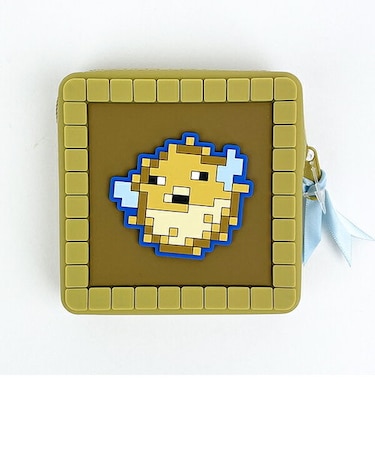 マインクラフト アイテムフレームシリコンポーチ(フグ) マイクラ