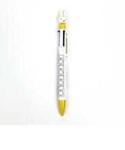 ミッフィー miffy & ANIMALS 3色ボールペン (イエロー) 文具  日本製