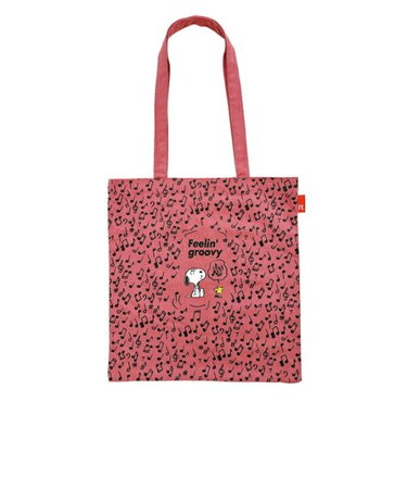 スヌーピー トートバッグ ピンク SNOOPY