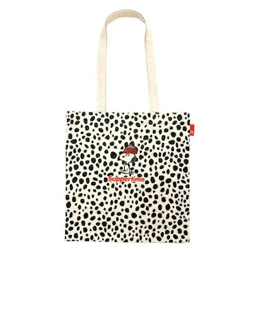 スヌーピー トートバッグ アイボリー SNOOPY