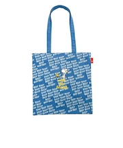 スヌーピー トートバッグ ブルー SNOOPY