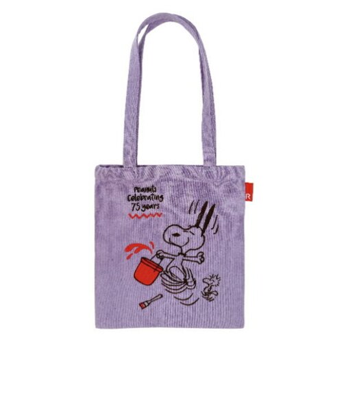 スヌーピー ミニトートバッグ ラベンダー SNOOPY