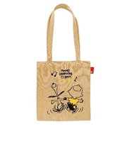 スヌーピー ミニトートバッグ ベージュ SNOOPY