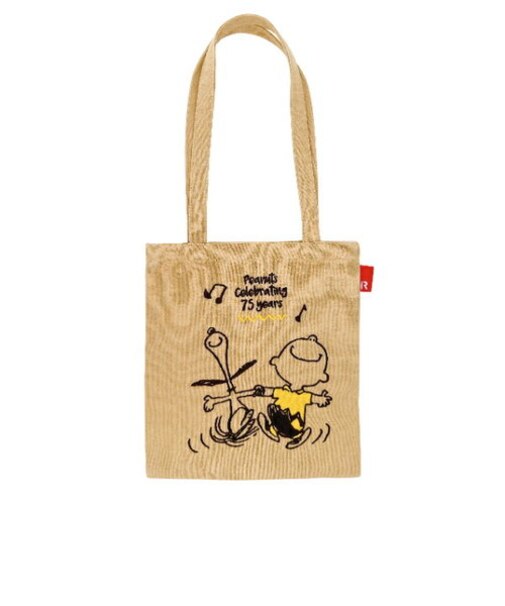 スヌーピー ミニトートバッグ ベージュ SNOOPY