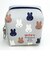 ミッフィー miffy ミニキューブポーチ ネイビー 小物入れ メイクポーチ ナスカン付き