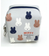 ミッフィー miffy ミニキューブポーチ ネイビー 小物入れ メイクポーチ ナスカン付き