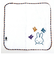ミッフィー miffy ふわふわ刺繍ハンカチーフ ホワイト タオルハンカチ ハンドタオル