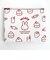 ミッフィー miffy フラットポーチ アイボリー 小物入れ メイクポーチ スクール