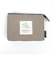 リラックマ RE-PETBEDRAWING 3ポケットポーチ うとうと