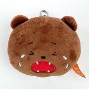 こまねこ フェイスマスコット くまのこ マスコット ボールチェーン 人形 インテリア キッズ ベビー