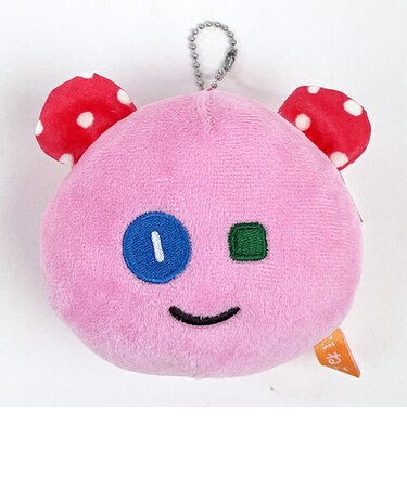 こまねこ フェイスマスコット ももいろちゃん マスコット ボールチェーン 人形 インテリア キッズ ベビー