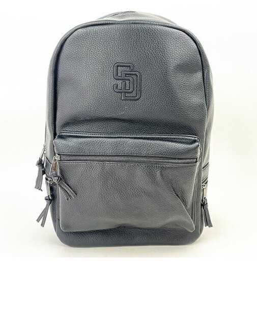 MLB(メジャーリーグ)   パドレス シボ生地 リュック ( ブラック) バッグ