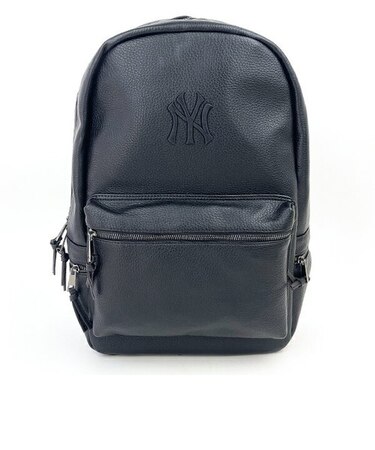 MLB(メジャーリーグ) ヤンキース シボ生地 リュック ブラック) バッグ