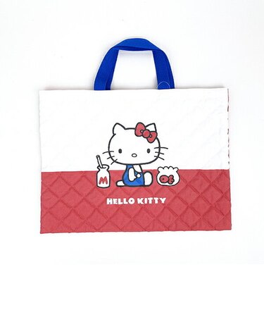 サンリオ ハローキティ キルティングバッグ スワリ 50thシリーズ 習い事 学校 オフィス