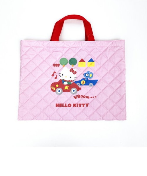 サンリオ ハローキティ キルティングバッグ クルマ 50thシリーズ 習い事 学校 オフィス