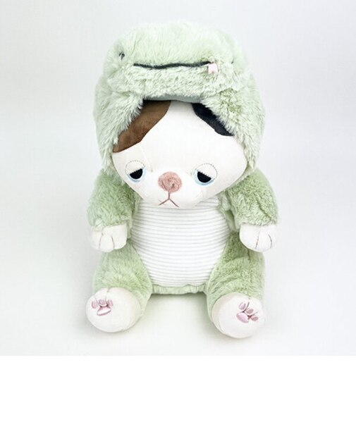 プレミアムねむねむアニマルズ ゆず フード座り抱きまくら(M) 抱き枕 寝具 ぬいぐるみ