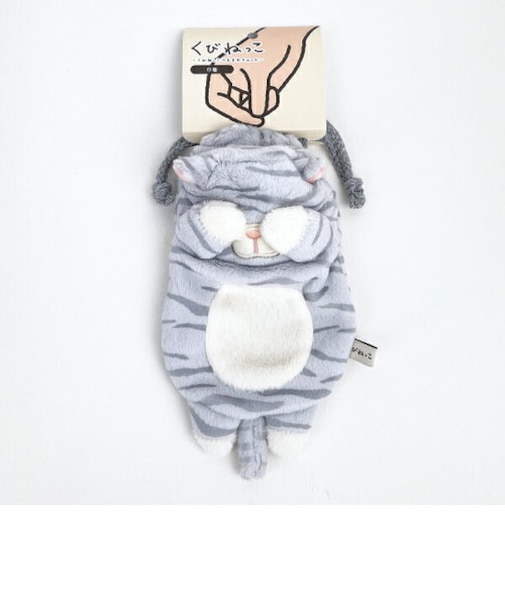 くびねっこ サバトラ 巾着 りぶはあと