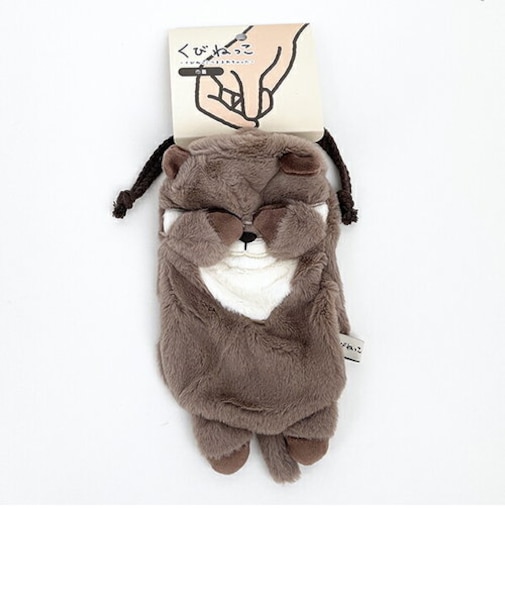 くびねっこ カワウソ 巾着 りぶはあと