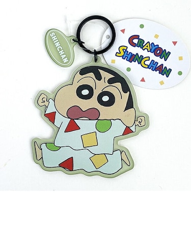 クレヨンしんちゃん アクリル染色キーホルダー （グリーン）