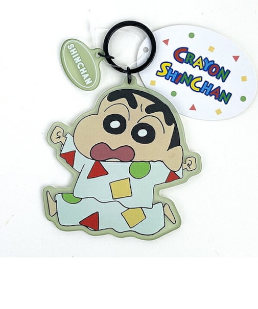 クレヨンしんちゃん アクリル染色キーホルダー （グリーン）