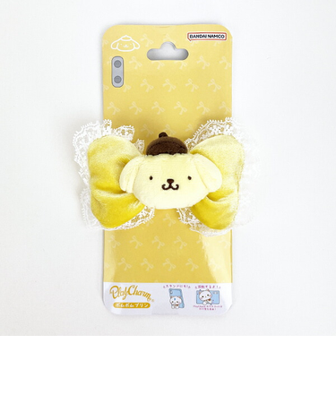 サンリオ ポムポムプリン リボン PlayCharm スマホ