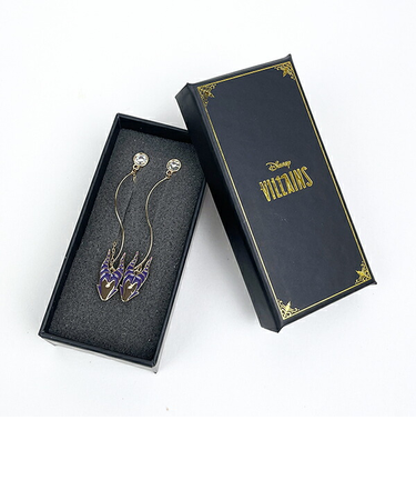 ディズニー ヴィランズ マレフィセント ウェーブ ピアス (シルバー) ACCOMMODE アコモデ