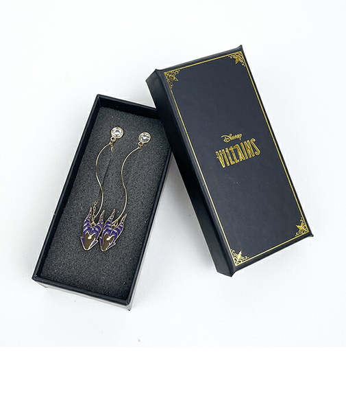 ディズニー ヴィランズ マレフィセント ウェーブ ピアス (シルバー) ACCOMMODE アコモデ