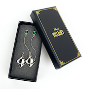 ディズニー ヴィランズ クルエラ ウェーブ イヤリング (ブラック) ACCOMMODE アコモデ