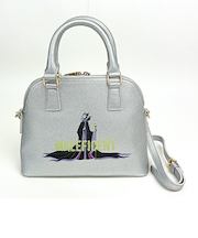 ディズニー ヴィランズ マレフィセント メタルフレームトラペーズショルダーバッグ (シルバー) ACCOMMODE アコモデ