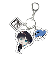 鯨木 3連 アクリルキーホルダー