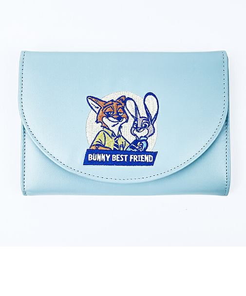 ディズニー ズートピア ジャバラ収納ポーチ 母子手帳ケース Disney